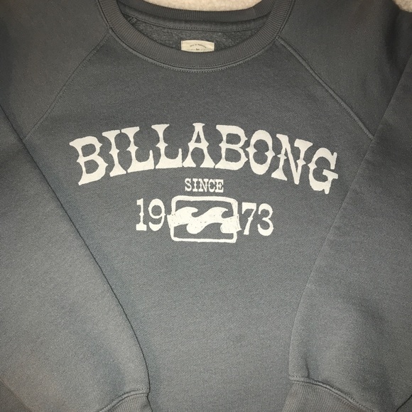 BILLABONG light blue sweatshirt top - Picture 2 of 2